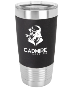 Alternative view of 20 oz. Polar Camel Tumbler with Silicone Grip and Clear Lid