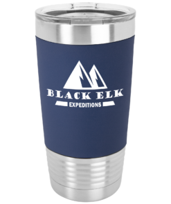 20 oz. Polar Camel Tumbler with Silicone Grip and Clear Lid